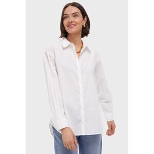 TUCKERNUCK White Wexler Cotton Button Down Size S NWT Retail $128 Tuckernuck